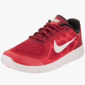 Nike Free Rn Gym Red/Off-White-Track Red Sneaker 904255 600 Size 6.5